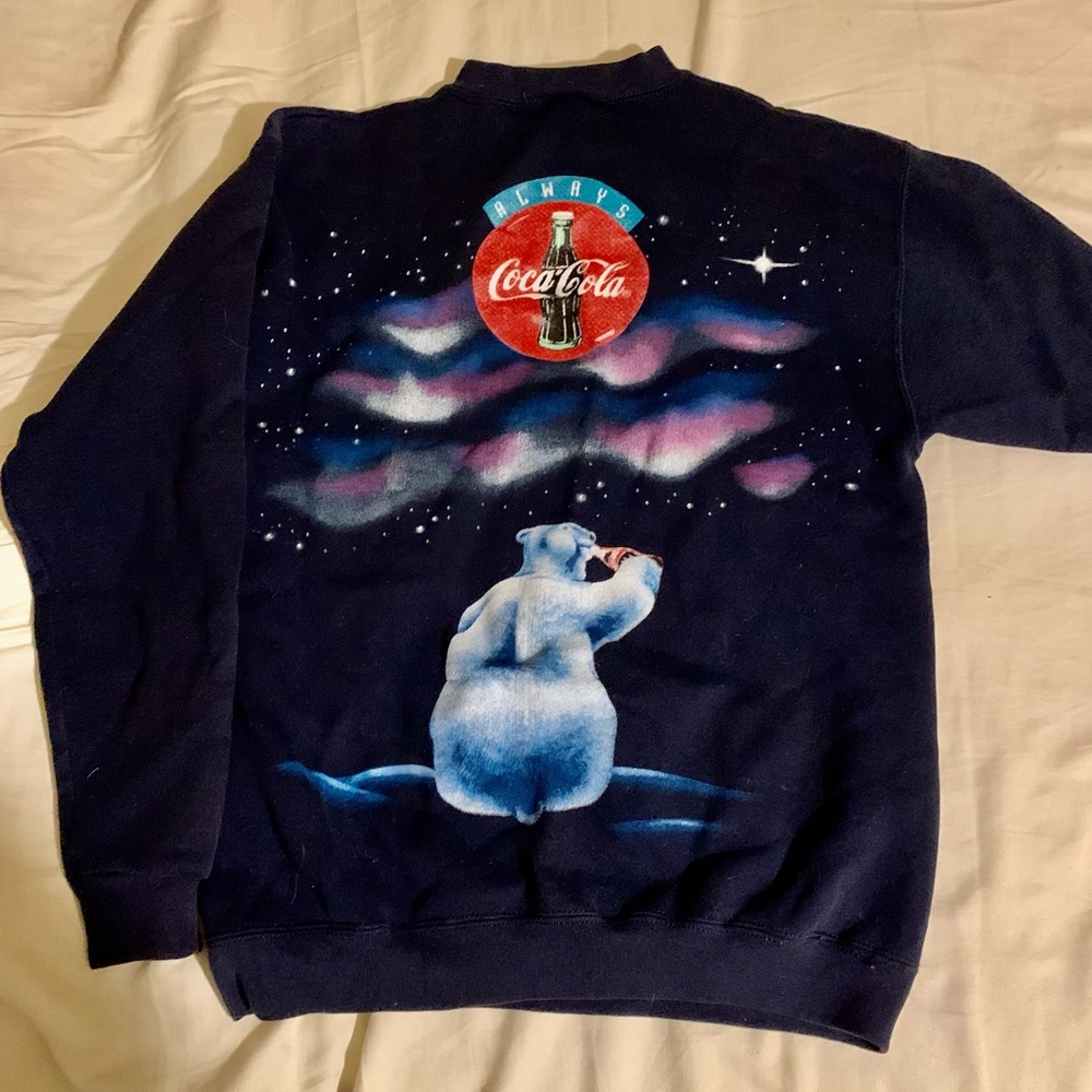 Coke brand vintage sweater